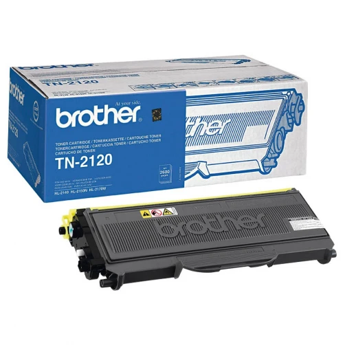 Original Brother TN-2120 Toner Schwarz bis zu 2600 Seiten