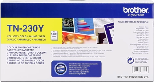 Original Brother TN-230Y Toner Gelb bis zu 1400 Seiten