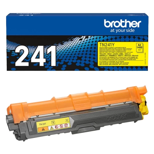 Original Brother TN-241Y Toner Gelb bis zu 1400 Seiten