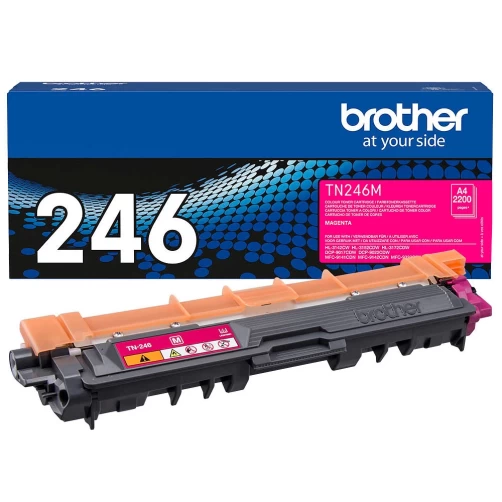 Original Brother TN-246M Toner Magenta bis zu 2200 Seiten