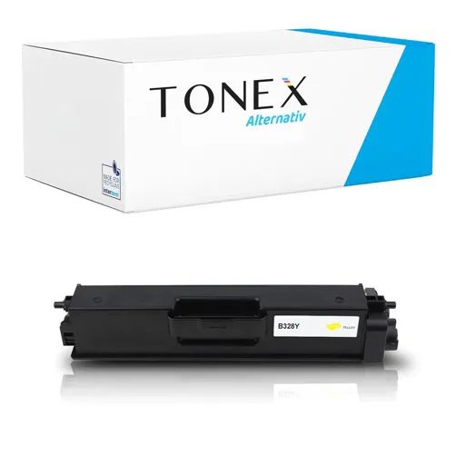 TONEX alternativ für Brother TN-328Y Toner Gelb bis zu 6000 Seiten