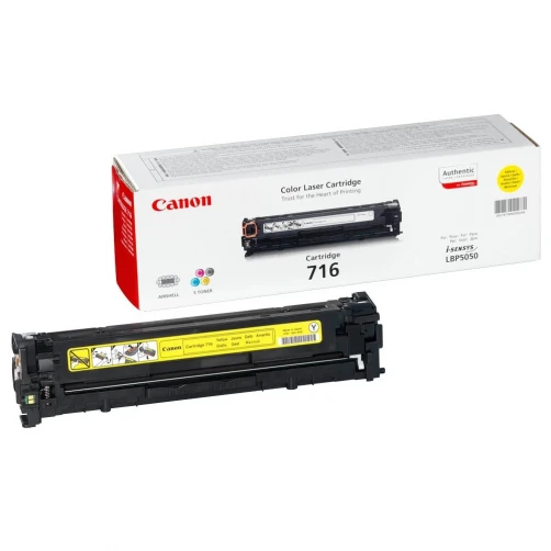Original Canon 716Y / 1977B002 Toner Gelb bis zu 1500 Seiten