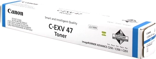Original Canon C-EXV47 / 8516B002 Toner Cyan bis zu 21500 Seiten