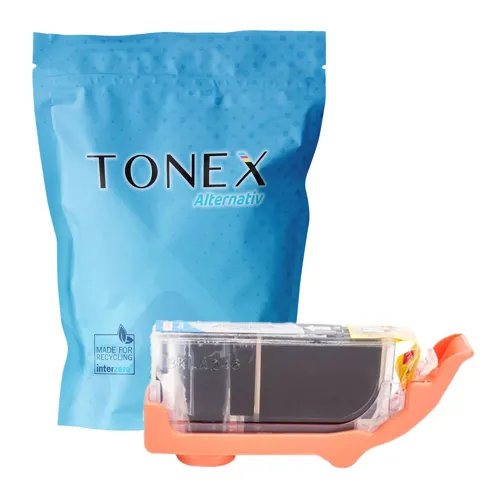 TONEX alternativ für Canon CLI-526BK / 4540B001 Tinte Schwarz bis zu 2185 Seiten