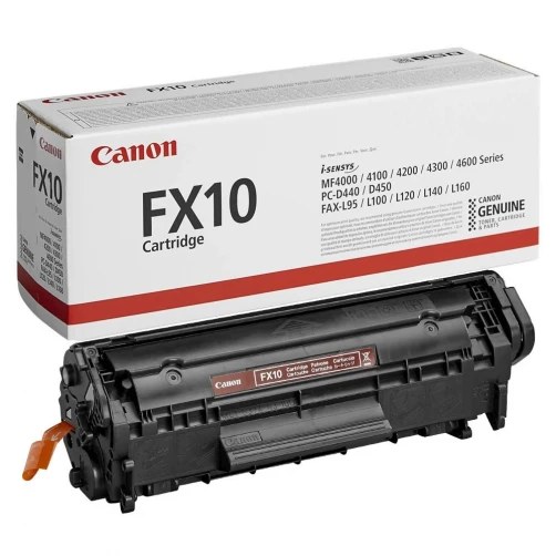 Original Canon FX-10 / 0263B002 Toner Schwarz bis zu 2000 Seiten