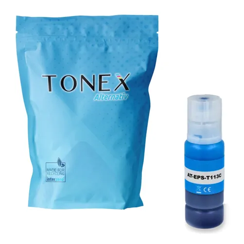 TONEX alternativ für Epson 113 / C13T06B240 Tintenflasche Cyan bis zu 6000 Seiten 70ml
