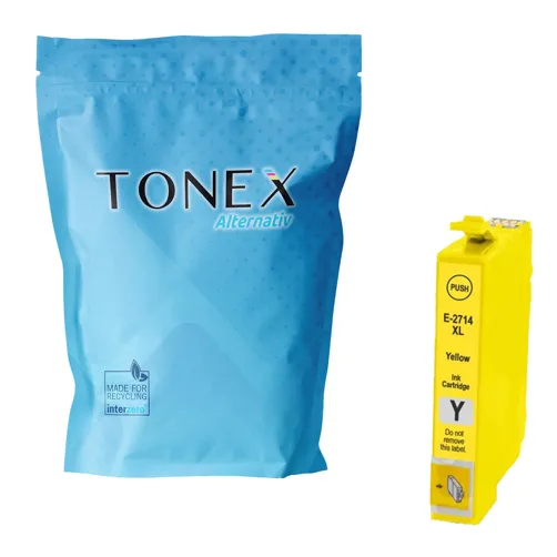 TONEX alternativ für Epson 27XL / T2714 Tinte Gelb bis zu 1100 Seiten