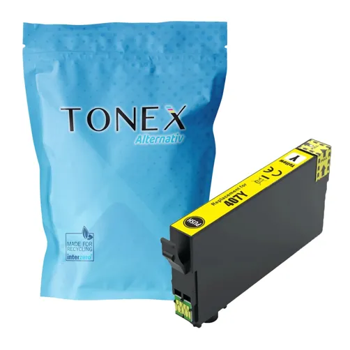 TONEX alternativ für Epson 407 / C13T07U440 Tinte Gelb bis zu 2100 Seiten