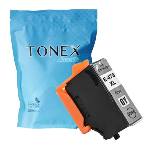 TONEX alternativ für Epson 478XL / C13T04F64010 Tinte Grau 10ml