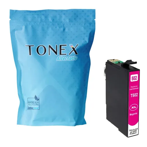 TONEX alternativ für Epson 502XLM / C13T02W34010 Tinte Magenta bis zu 600 Seiten