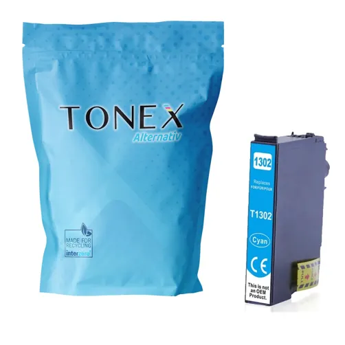 TONEX alternativ für Epson T-1302 / C13T13024010 Tinte Cyan bis zu 800 Seiten