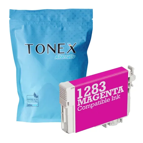 TONEX alternativ für Epson T-1283 / C13T12834012 Tinte Magenta bis zu 200 Seiten