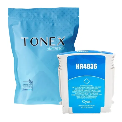 TONEX alternativ für HP 11 / C4836AE Tinte Cyan bis zu 2350 Seiten