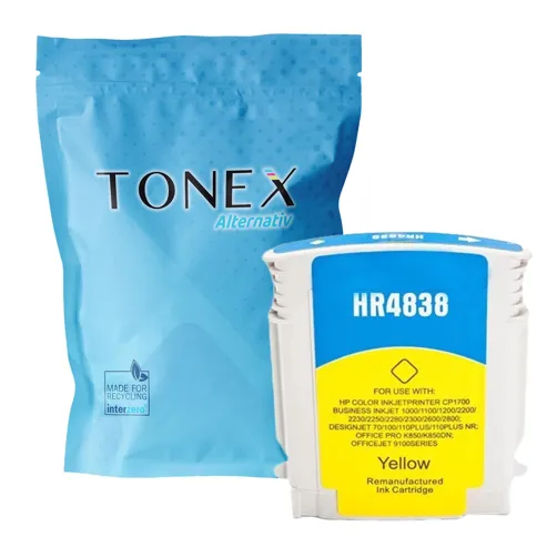 TONEX alternativ für HP 11 / C4838AE Tinte Gelb bis zu 2550 Seiten