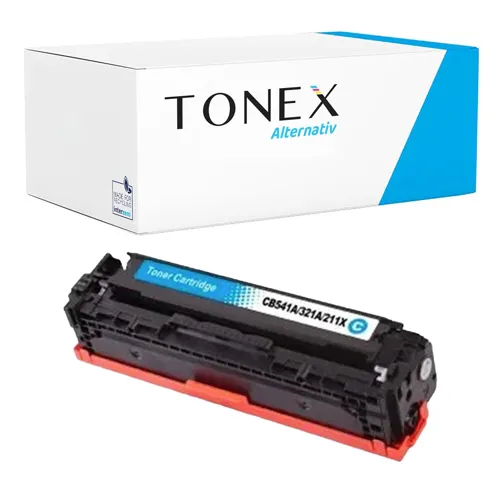 TONEX alternativ für HP 125A / CB541A Toner Cyan bis zu 1400 Seiten
