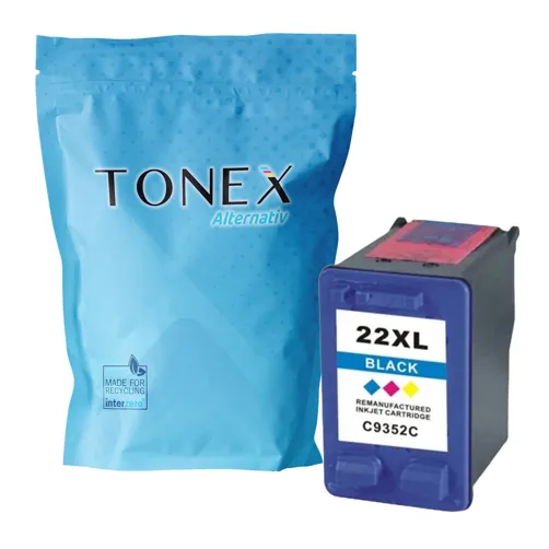 TONEX alternativ für HP 22XL / C9352CE Tinte Color bis zu 415 Seiten 18ml