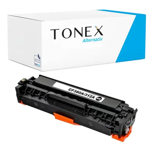 TONEX alternativ für HP 312A / CF380A Toner Schwarz bis zu 4400 Seiten