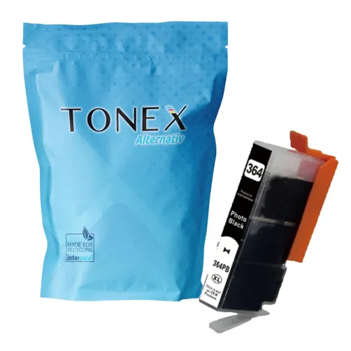 TONEX alternativ für HP 364XL Tinte Foto Schwarz bis zu 900 Seiten 48ml