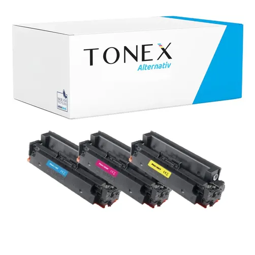 TONEX alternativ für HP 410X Toner Cyan Magenta Gelb