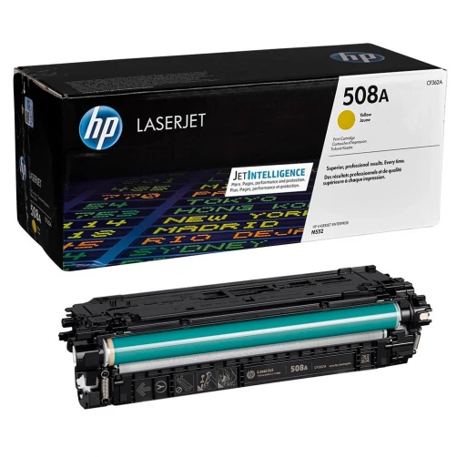 Original HP 508A / CF362A Toner Gelb bis zu 5000 Seiten