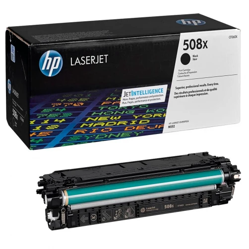 Original HP 508X / CF360X Toner Schwarz bis zu 12500 Seiten