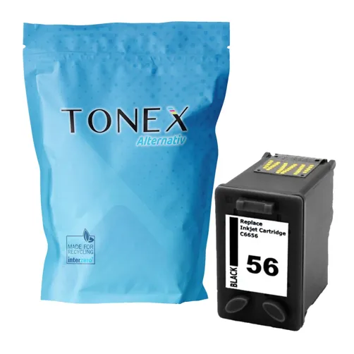 TONEX alternativ für HP 56XL Tinte Schwarz bis zu 560 Seiten 21ml