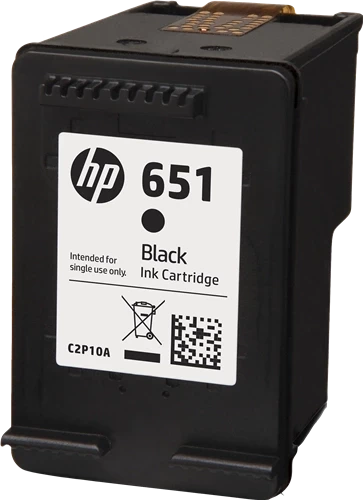Original HP C2P10AE / 651 Tinte bis zu 600 Seiten