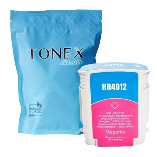 TONEX alternativ für HP 82 / C4912A Tinte Magenta bis zu 4300 Seiten