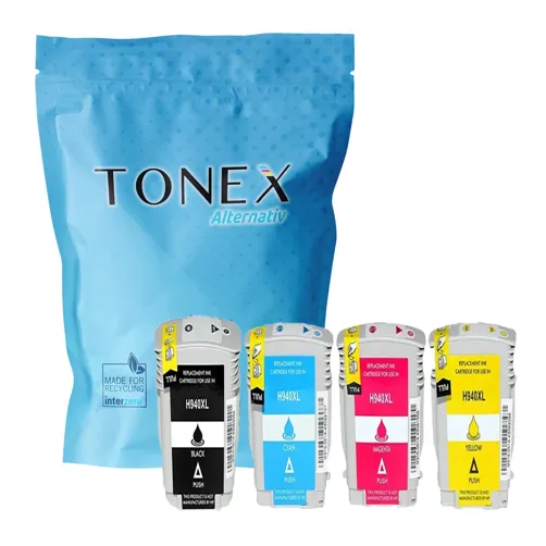 TONEX alternativ für HP 940XL Tinte Multicolor Spar-Set