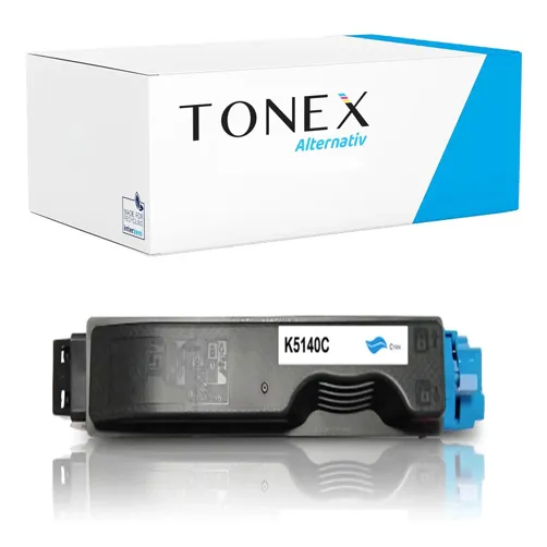 TONEX alternativ für Kyocera TK-5140C / 1T02NRCNL0 Toner Cyan bis zu 5000 Seiten