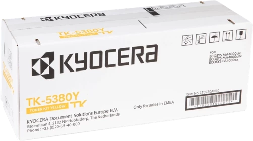 Original Kyocera TK-5380Y / 1T02Z0ANL0 Toner Gelb bis zu 10000 Seiten