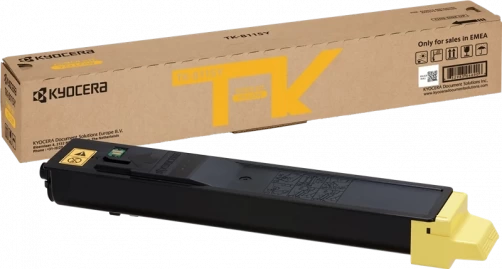 Original Kyocera TK-8115 / 1T02P3ANL0 Toner Gelb bis zu 6000 Seiten