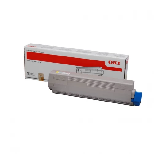 Original OKI C822 / 44844613 Toner Gelb bis zu 7300 Seiten