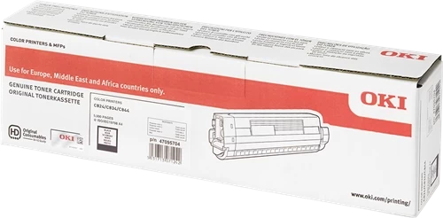 Original OKI 47095704 / 47095704 Toner Schwarz bis zu 5000 Seiten