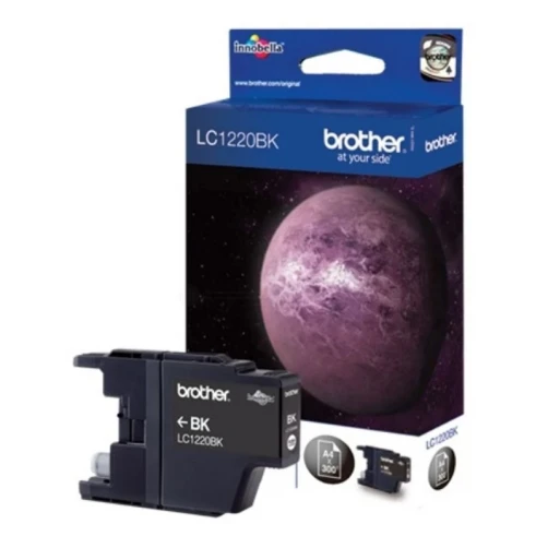 Original Brother LC-1220BK Tinte Schwarz bis zu 300 Seiten