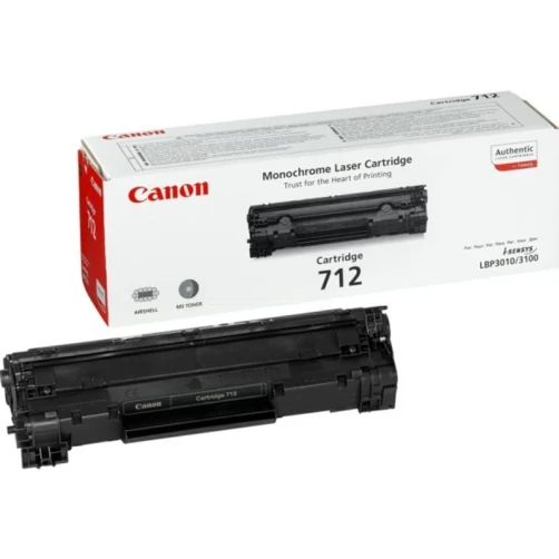 Original Canon 712 / 1870B002 Toner Schwarz bis zu 1500 Seiten