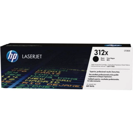 Original HP 312X / CF380X Toner Schwarz bis zu 4400 Seiten
