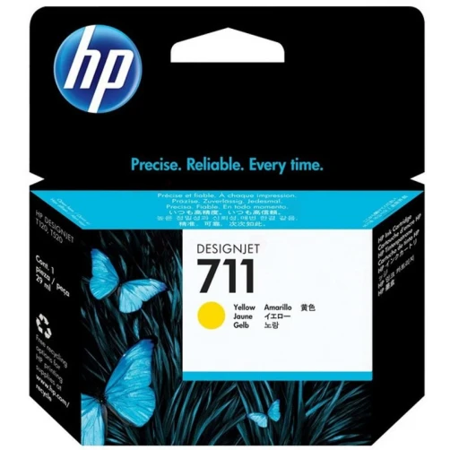 Original HP 711 / CZ132A Tinte Gelb 29ml