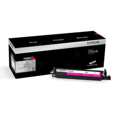 Original Lexmark 700D3 / 70C0D30 Toner Tinte Magenta bis zu 40000 Seiten