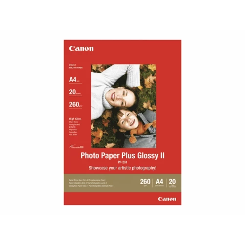 Canon Photo Paper Plus Glossy II PP-201 - Glänzend