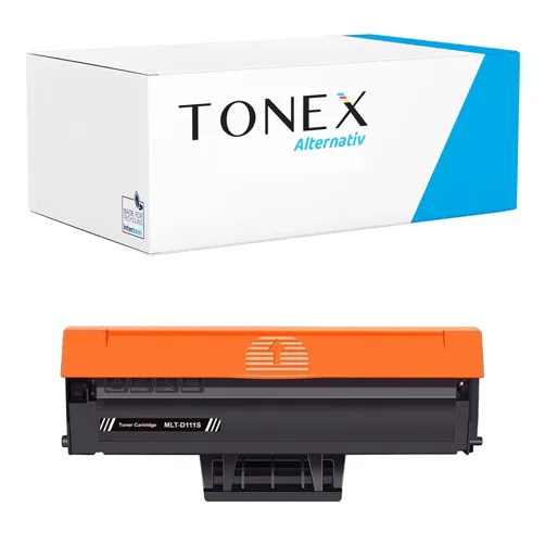 TONEX alternativ für Samsung MLT-D111SBK / MLT-D111SBK Toner Schwarz bis zu 1000 Seiten