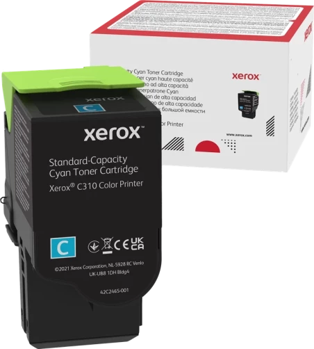 Original Xerox 006R04365 / C310/315 Toner Schwarz Cyan Magenta Gelb bis zu 5500 Seiten